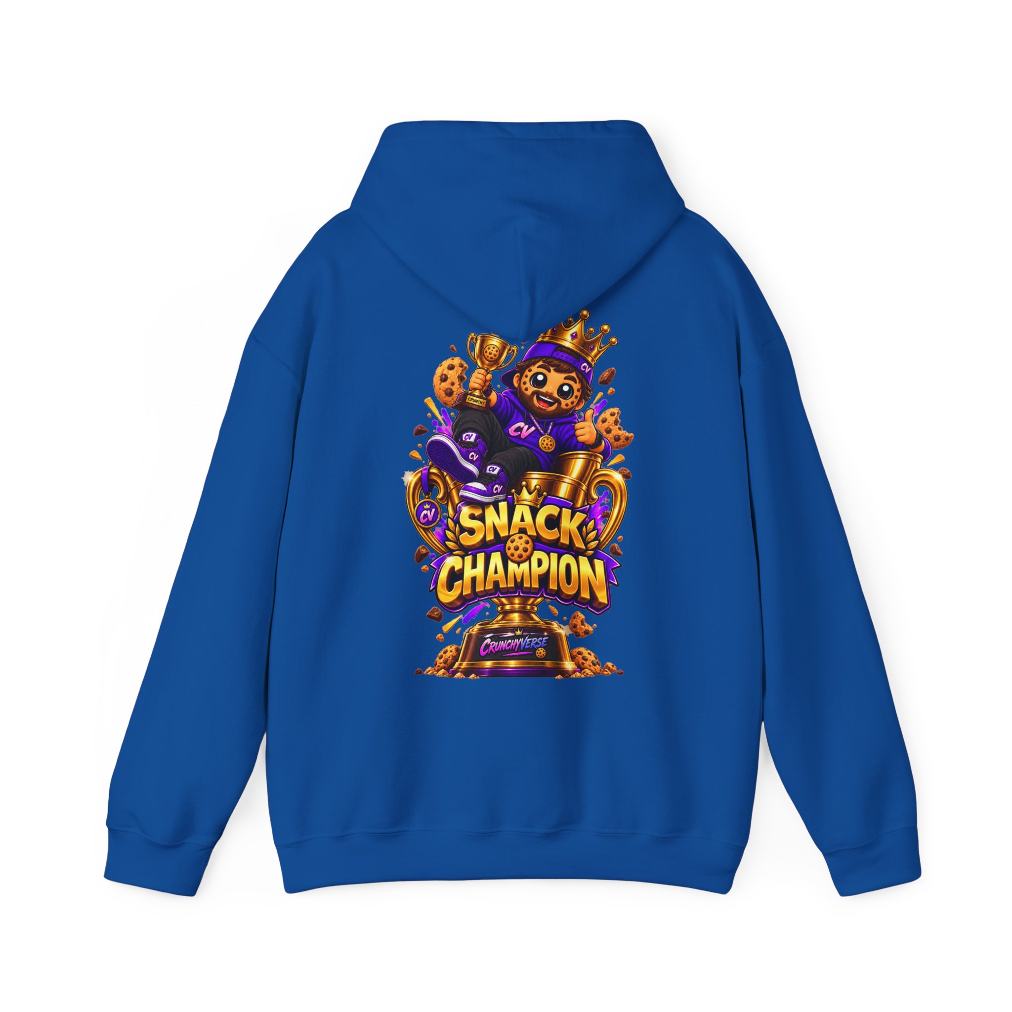 Kuschliger "Snack Champion" Oversize-Hoodie | Snack Mascot Illustration – Bild 9