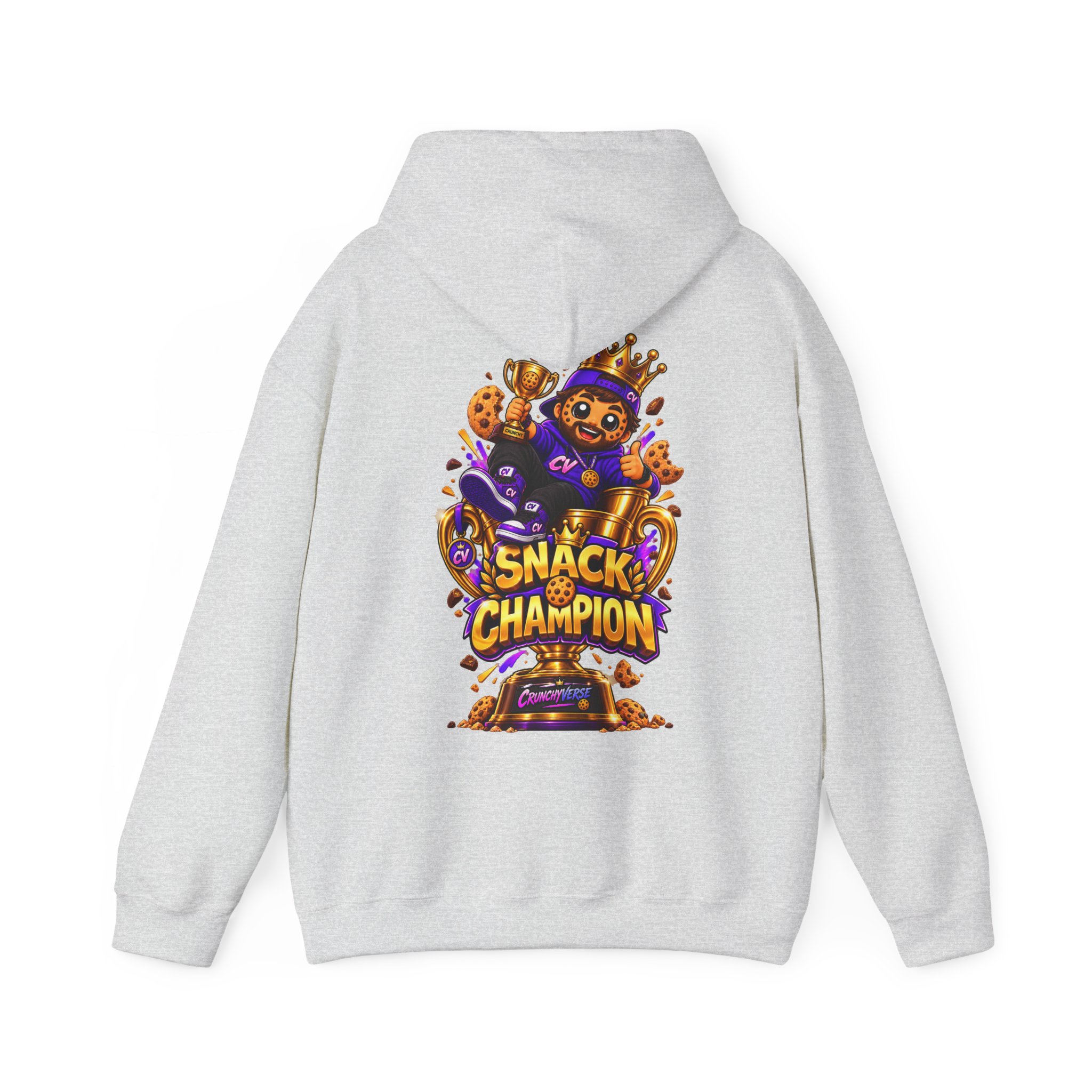 Kuschliger "Snack Champion" Oversize-Hoodie | Snack Mascot Illustration – Bild 13