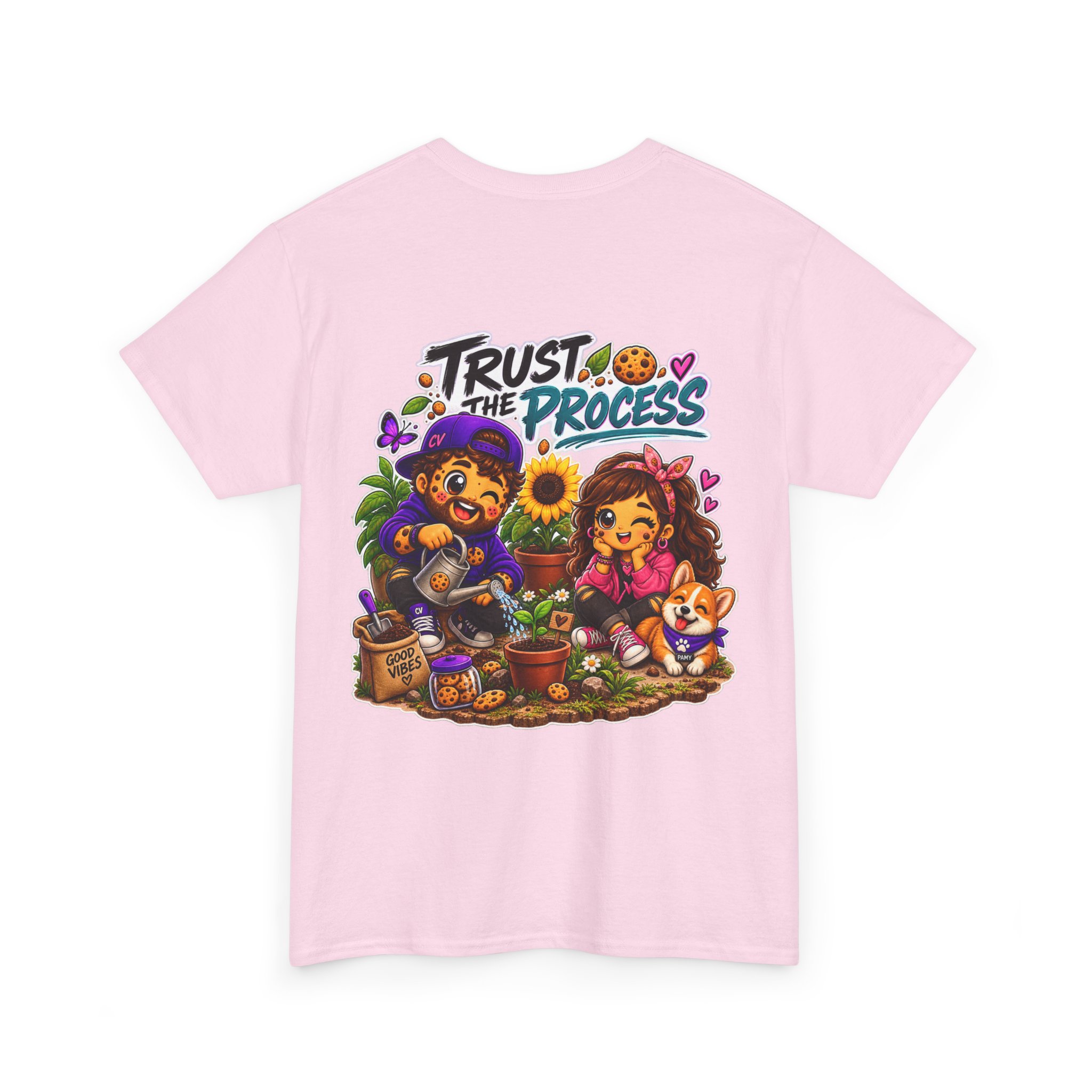 Oversize "Trust The Process" T-Shirt | Snack Cookie Graphic Tee – Bild 10