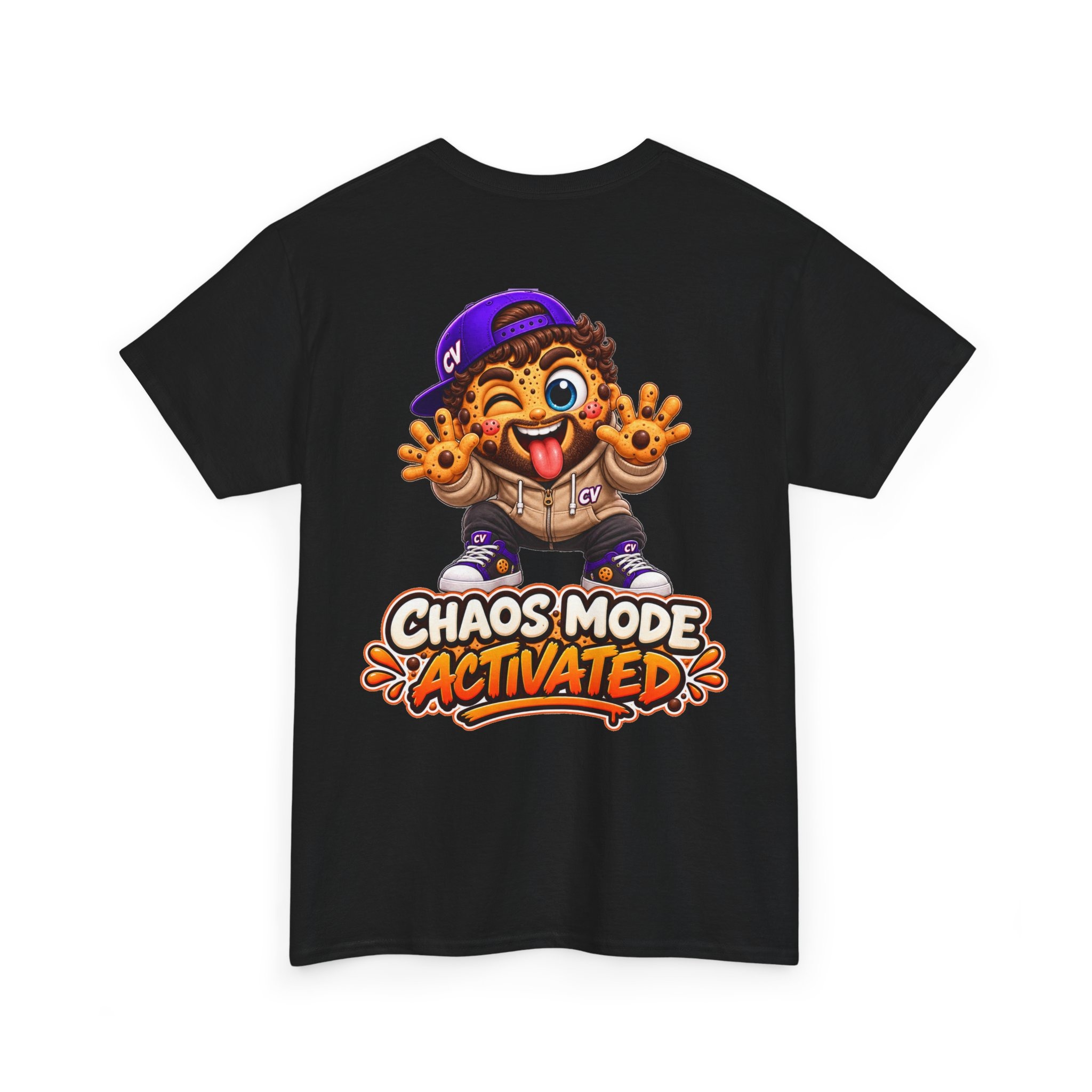 Oversize "Chaos Mode Activated"" T-Shirt | Snack Cookie Graphic Tee – Bild 13