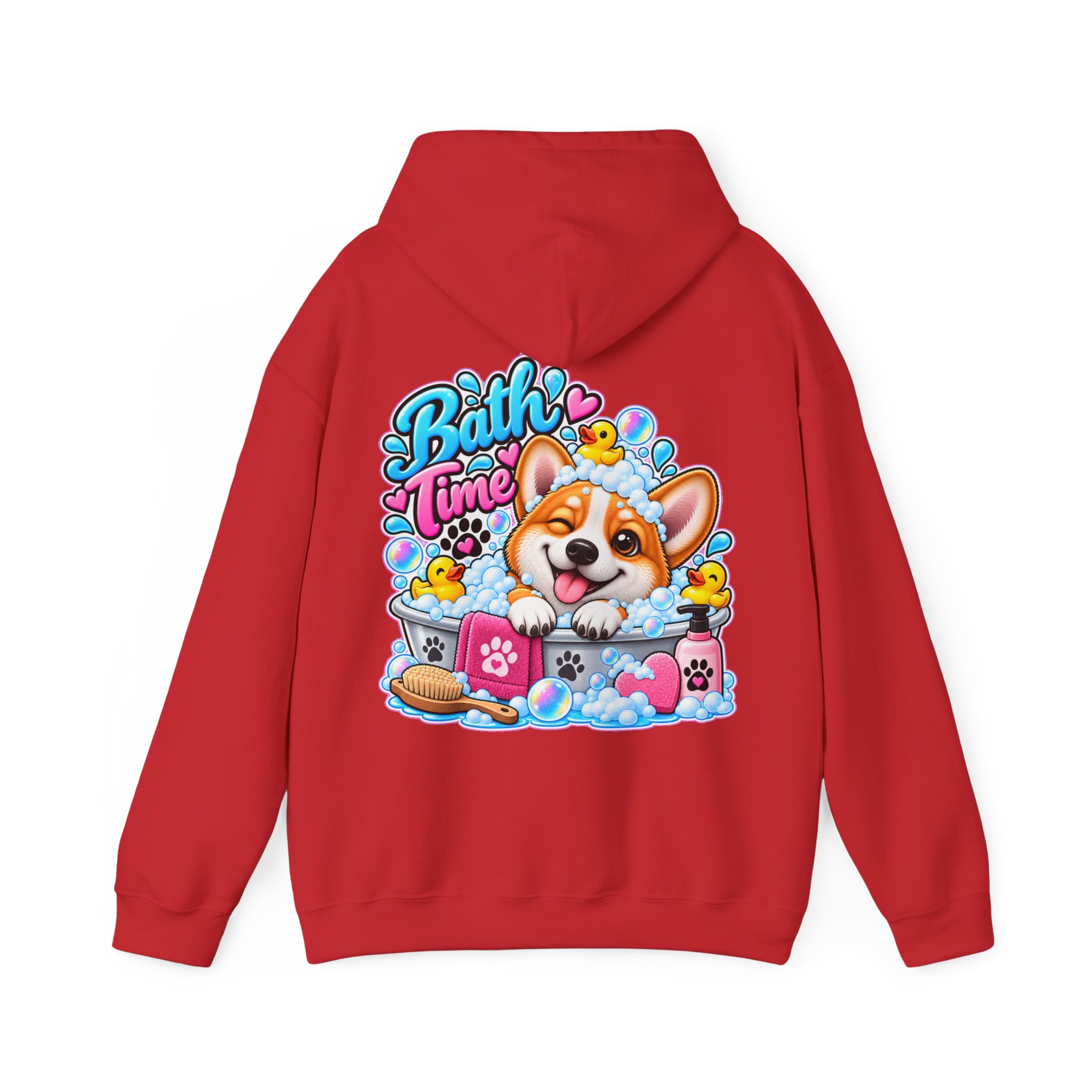 Kuscheliger "Bath Time" Oversize-Hoodie | Snack Mascot Illustration – Bild 22