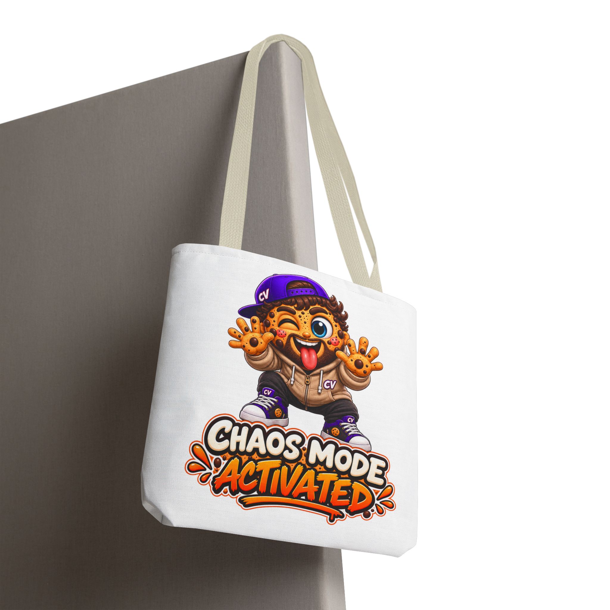 Crunchyverse Cookie Maskottchen-Tragetasche | "Chaos Mode Activated"" Character Artwork – Bild 21