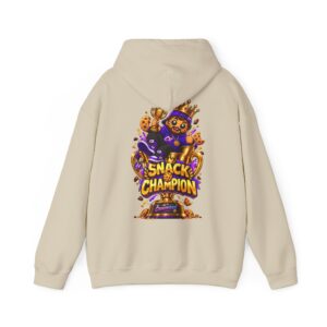 Kuschliger "Snack Champion" Oversize-Hoodie | Snack Mascot Illustration