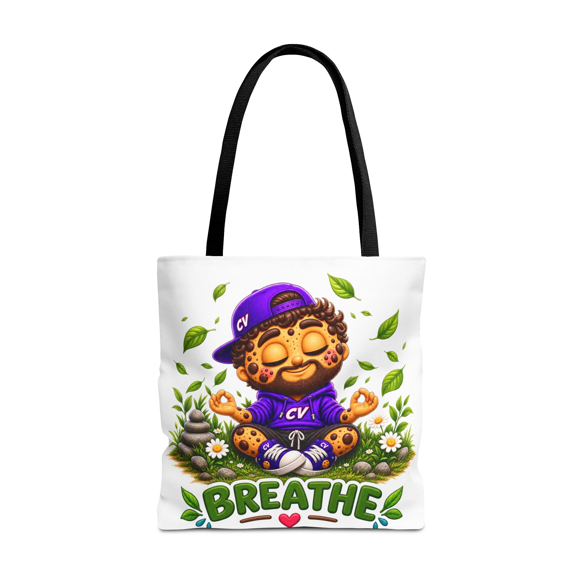 Crunchyverse Cookie Maskottchen-Tragetasche | "Breathe" Character Artwork
