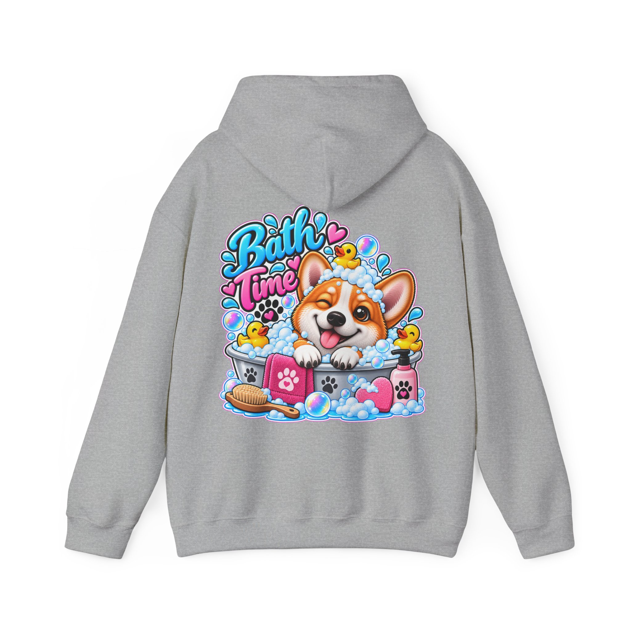 Kuscheliger "Bath Time" Oversize-Hoodie | Snack Mascot Illustration – Bild 7
