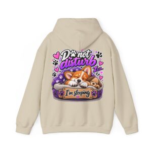 Kuscheliger "Do Not Disturb" Oversize-Hoodie | Snack Mascot Illustration