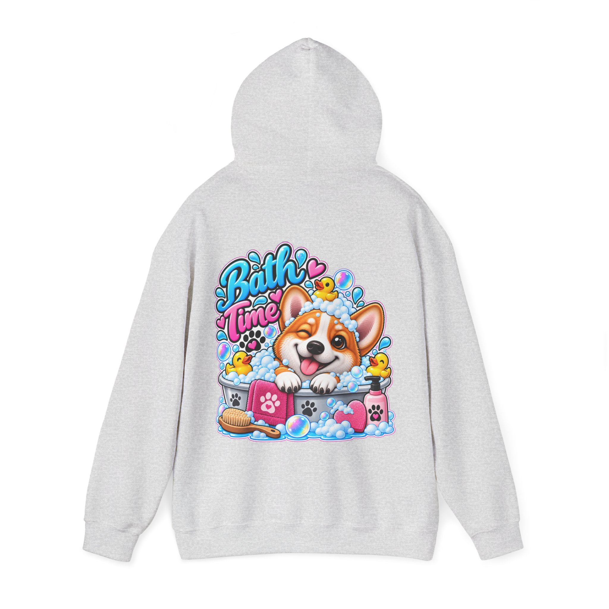 Kuscheliger "Bath Time" Oversize-Hoodie | Snack Mascot Illustration – Bild 15