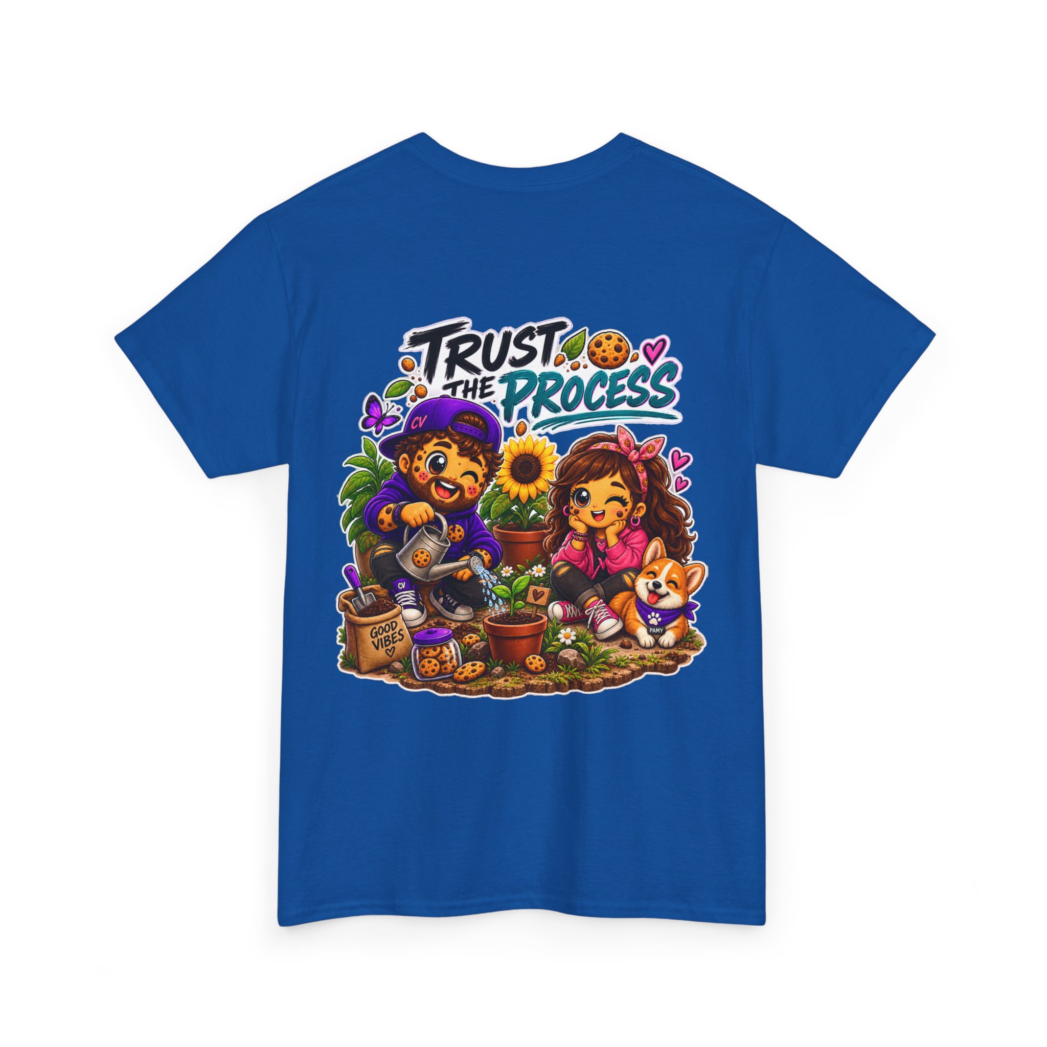 Oversize "Trust The Process" T-Shirt | Snack Cookie Graphic Tee – Bild 12