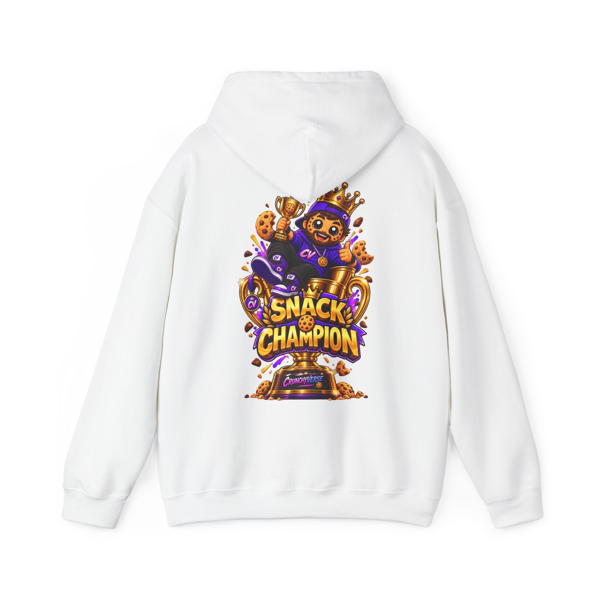Kuschliger "Snack Champion" Oversize-Hoodie | Snack Mascot Illustration – Bild 11