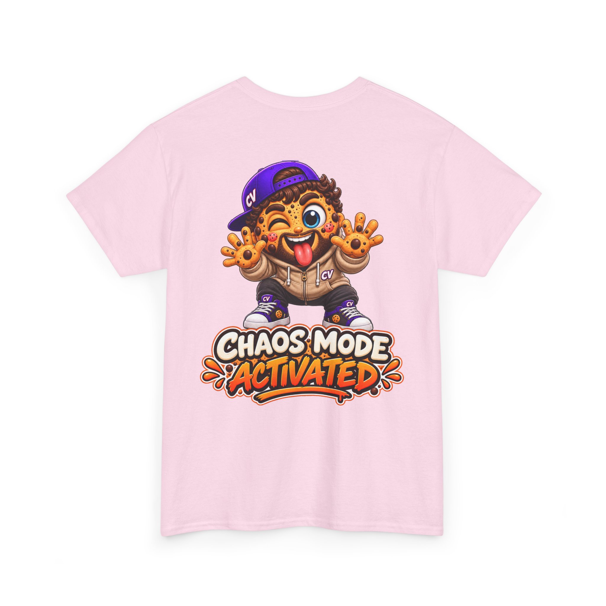 Oversize "Chaos Mode Activated"" T-Shirt | Snack Cookie Graphic Tee – Bild 10