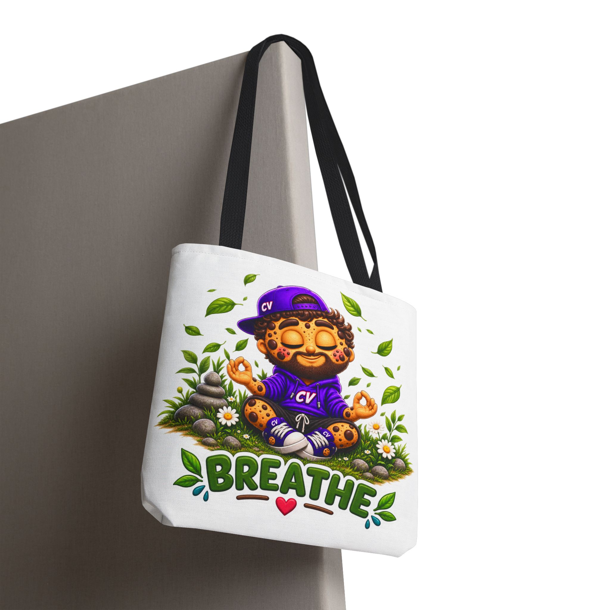 Crunchyverse Cookie Maskottchen-Tragetasche | "Breathe" Character Artwork – Bild 8