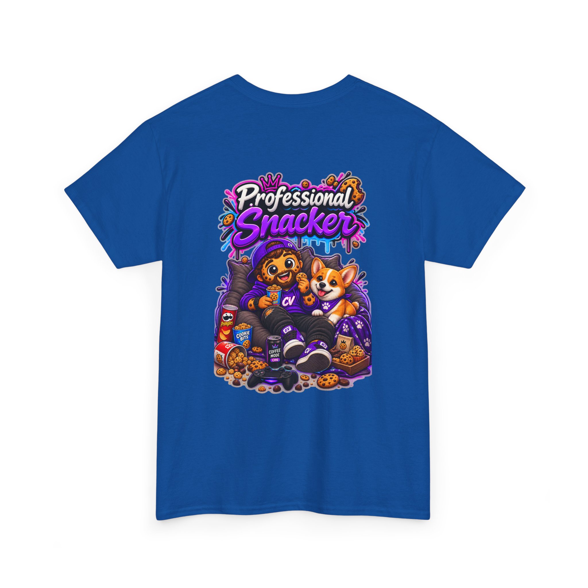 Oversize "Professional Snacker" T-Shirt | Snack Cookie Graphic Tee – Bild 12