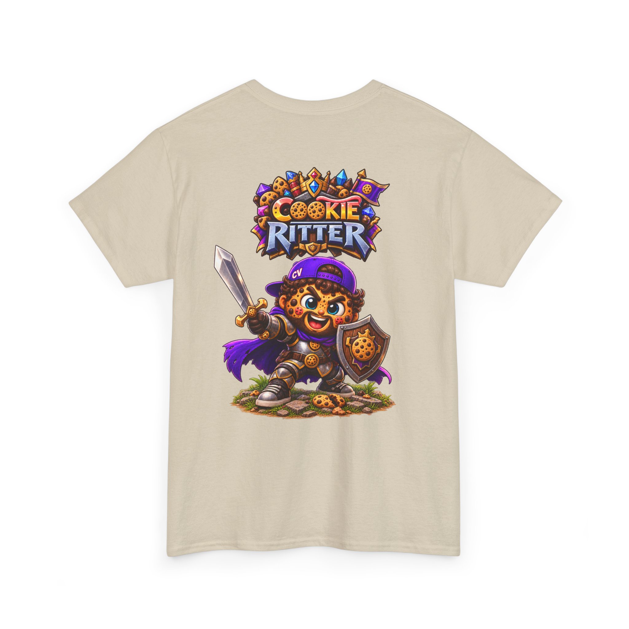 Oversize "Cookie Ritter" T-Shirt | Snack Cookie Graphic Tee – Bild 4