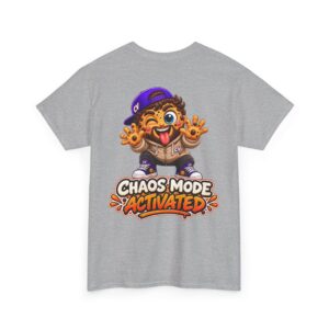 Oversize "Chaos Mode Activated"" T-Shirt | Snack Cookie Graphic Tee