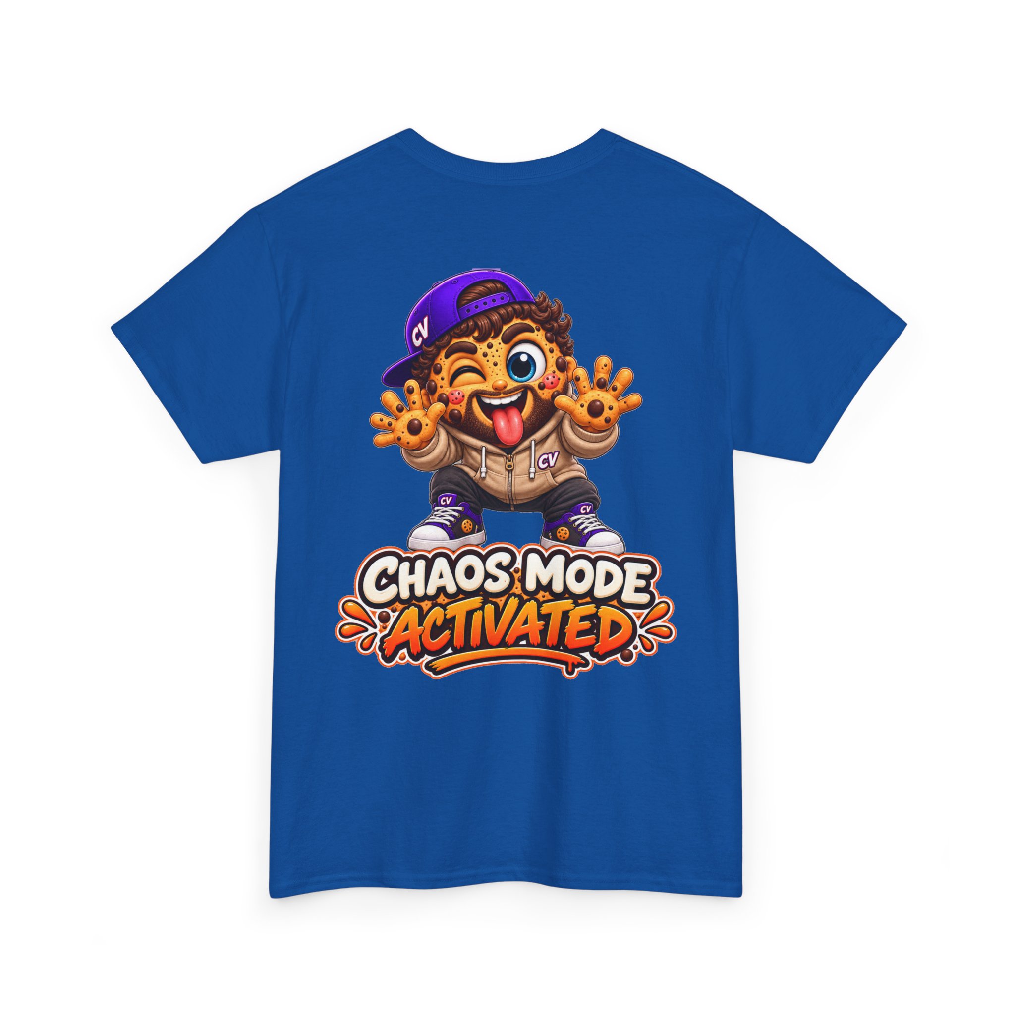 Oversize "Chaos Mode Activated"" T-Shirt | Snack Cookie Graphic Tee – Bild 12