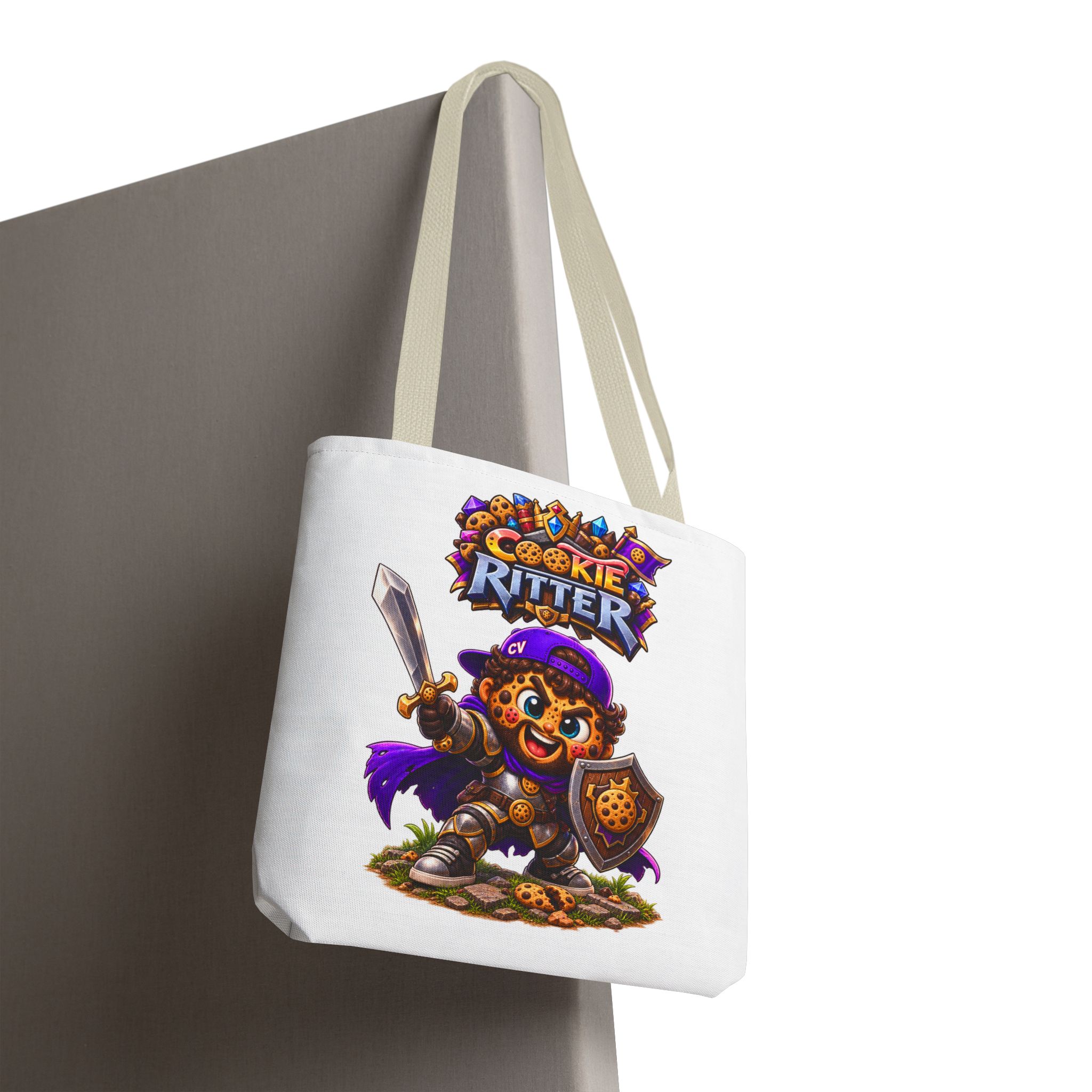 Crunchyverse Cookie Mascot Tote Bag | "Cookie Ritter" Character Artwork – Bild 21