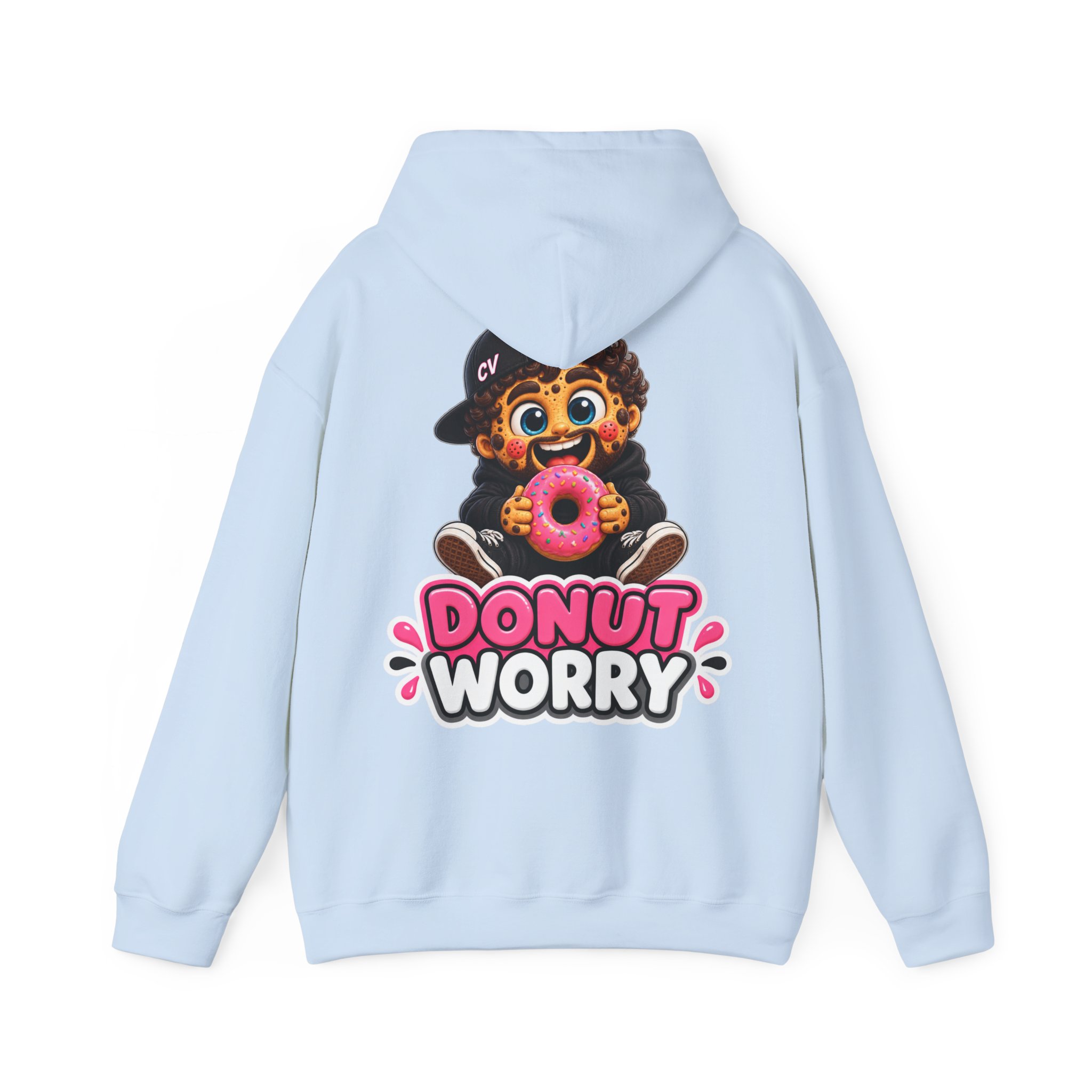 Kuschliger "Donut Worry" Oversize-Hoodie | Snack Mascot Illustration – Bild 18