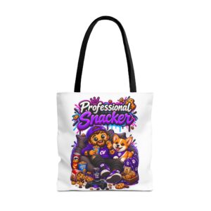 Crunchyverse Cookie Maskottchen-Tragetasche | "Professional Snacker" Character Artwork