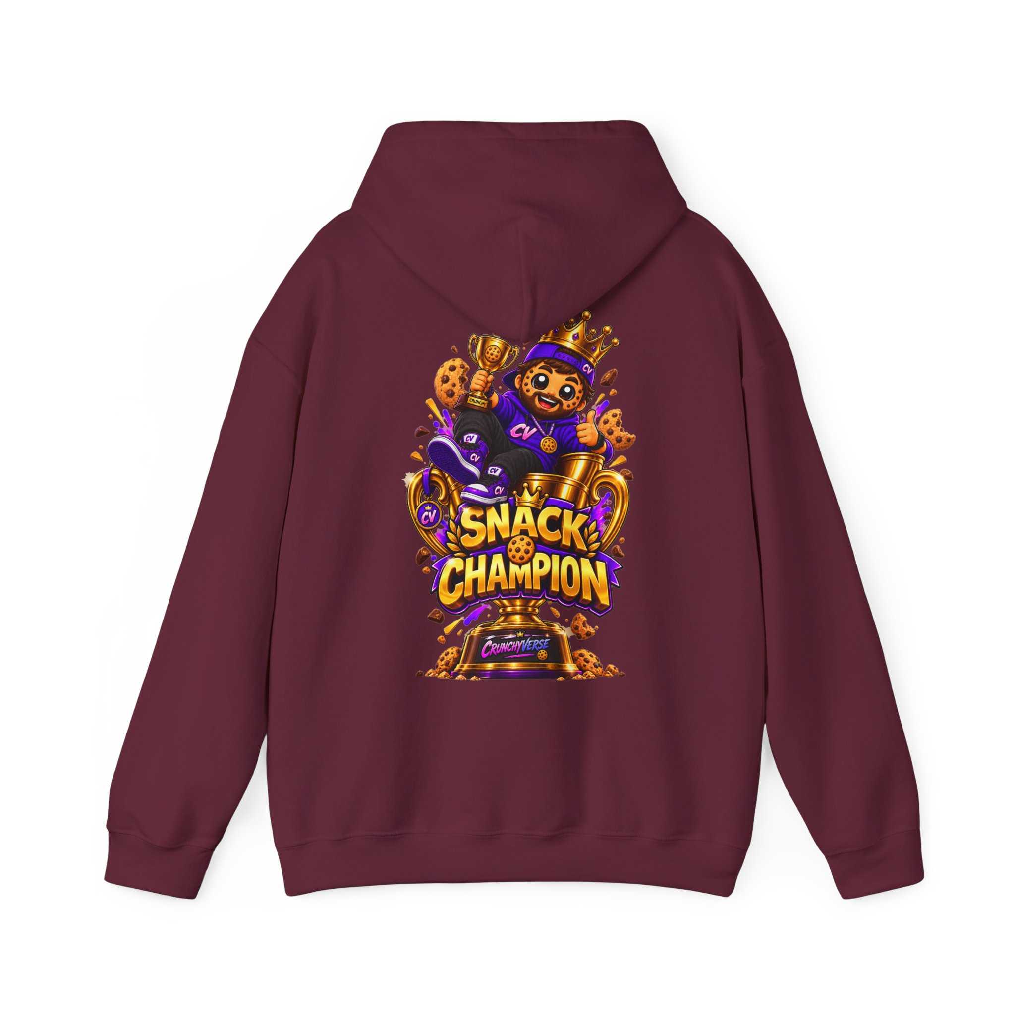 Kuschliger "Snack Champion" Oversize-Hoodie | Snack Mascot Illustration – Bild 7