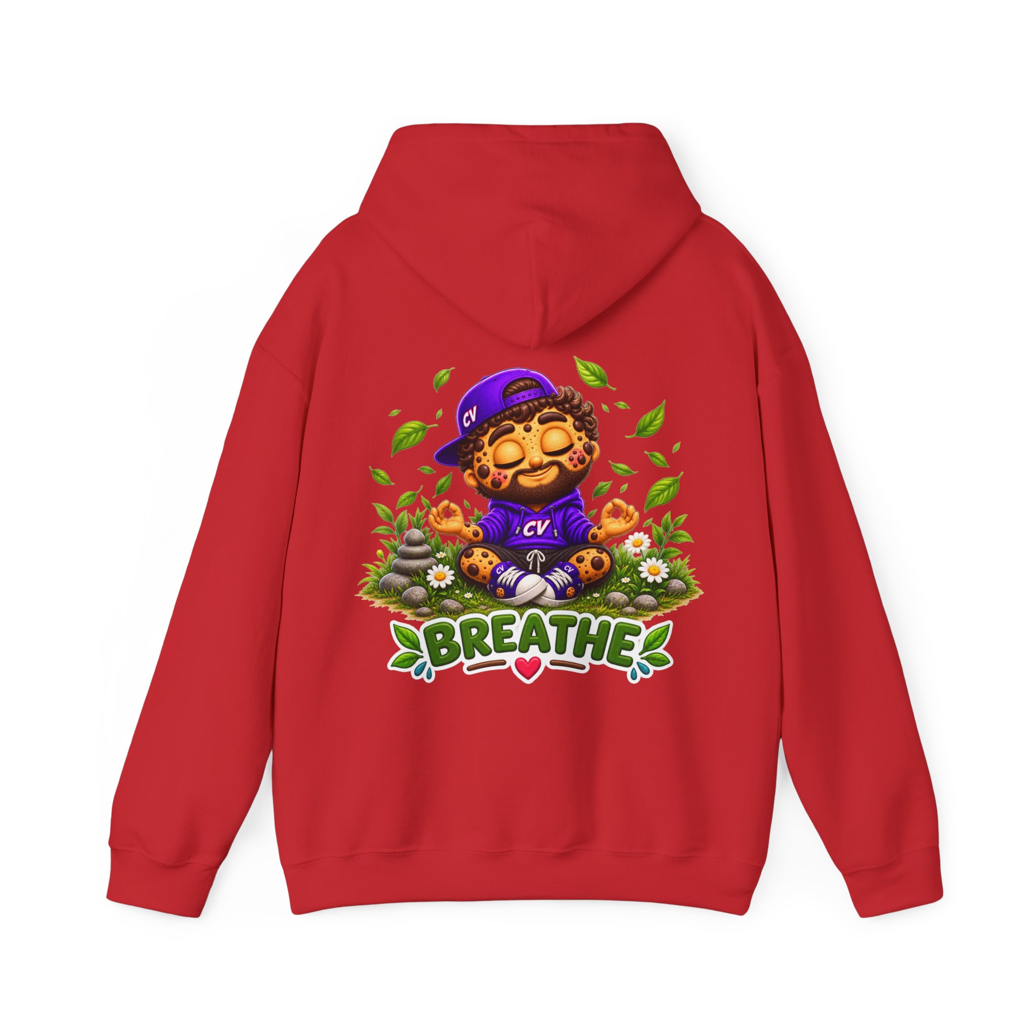 Kuschliger "Breathe" Oversize-Hoodie | Snack Mascot Illustration – Bild 22