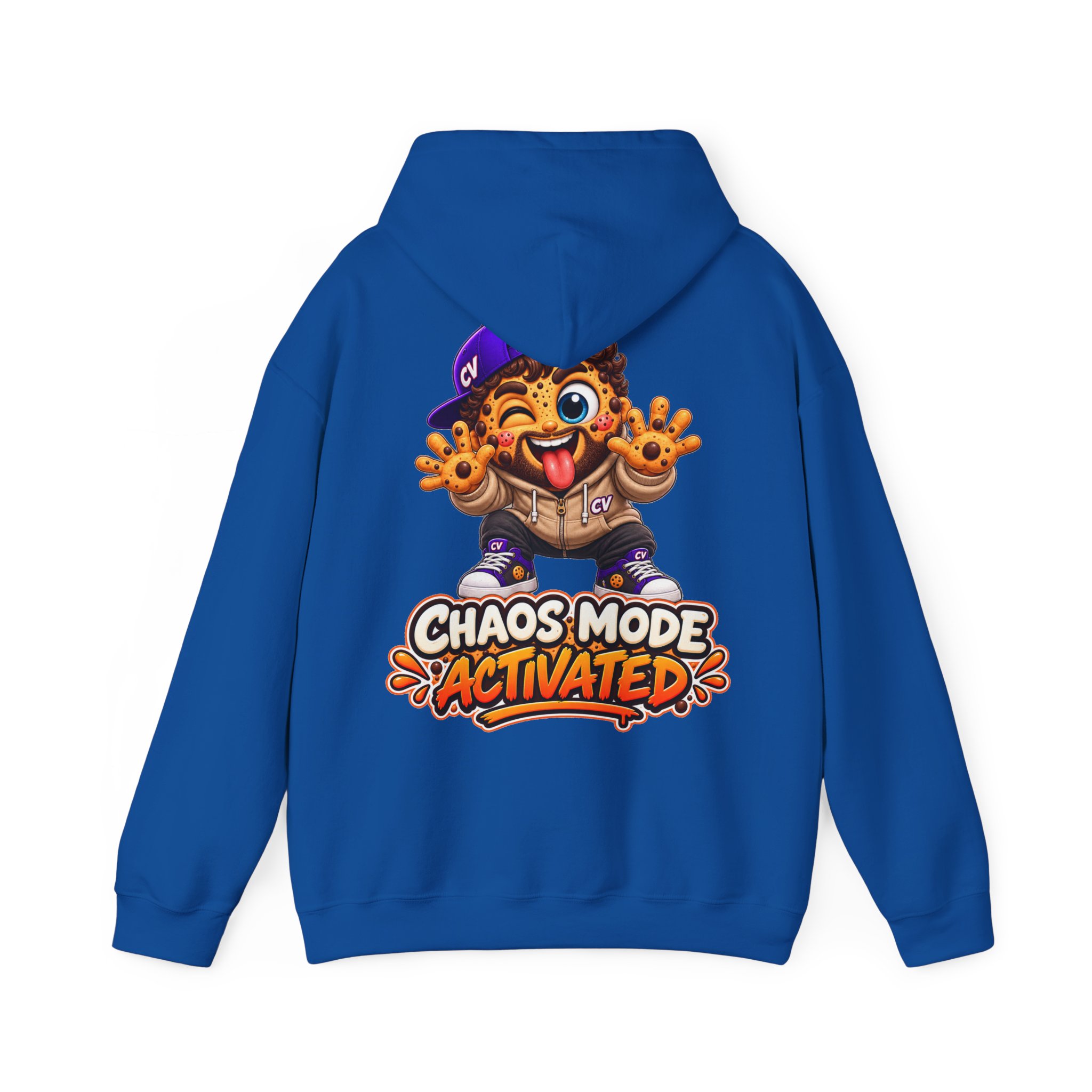 Kuschliger "Chaos Mode Activated" Oversize-Hoodie | Snack Mascot Illustration – Bild 10