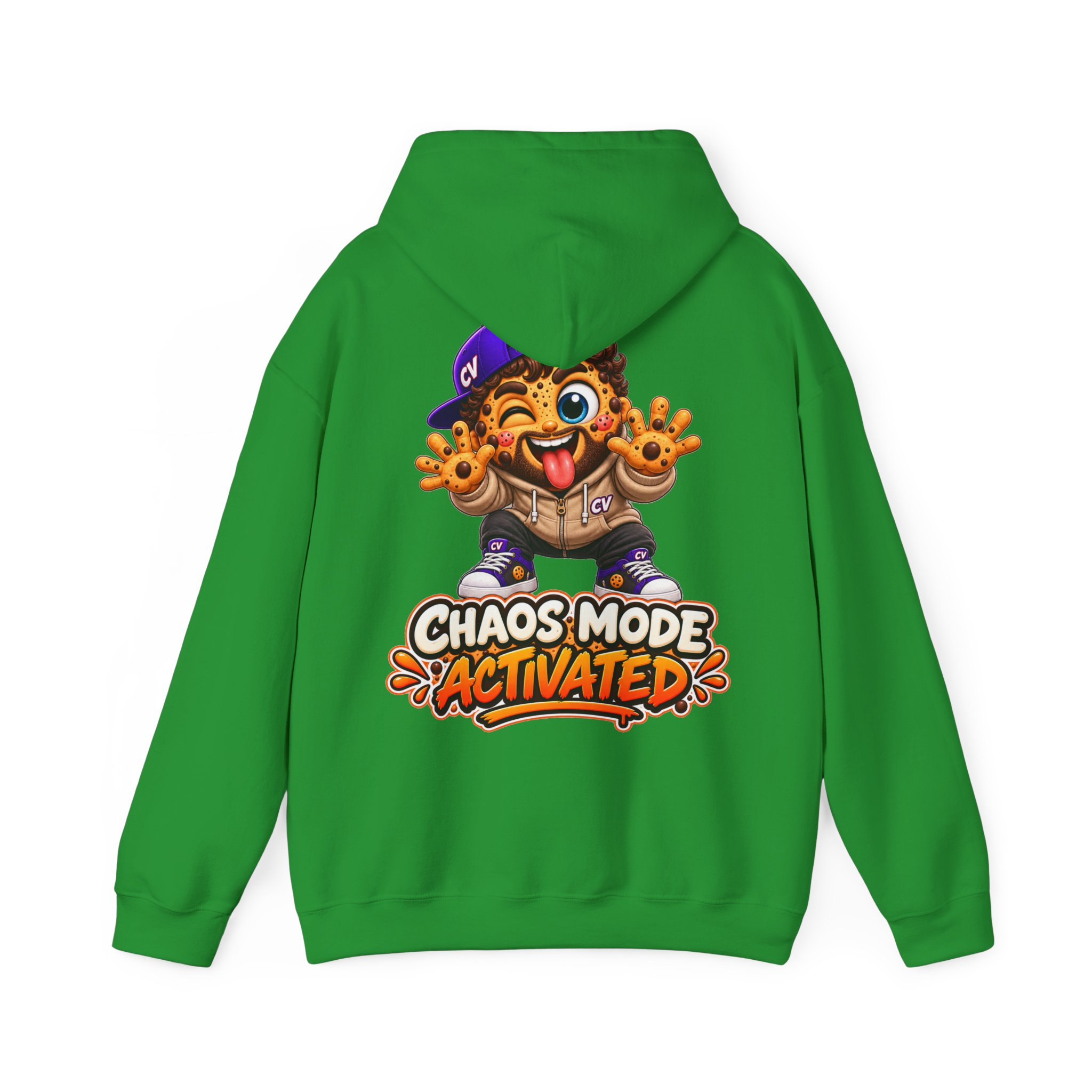 Kuschliger "Chaos Mode Activated" Oversize-Hoodie | Snack Mascot Illustration – Bild 12