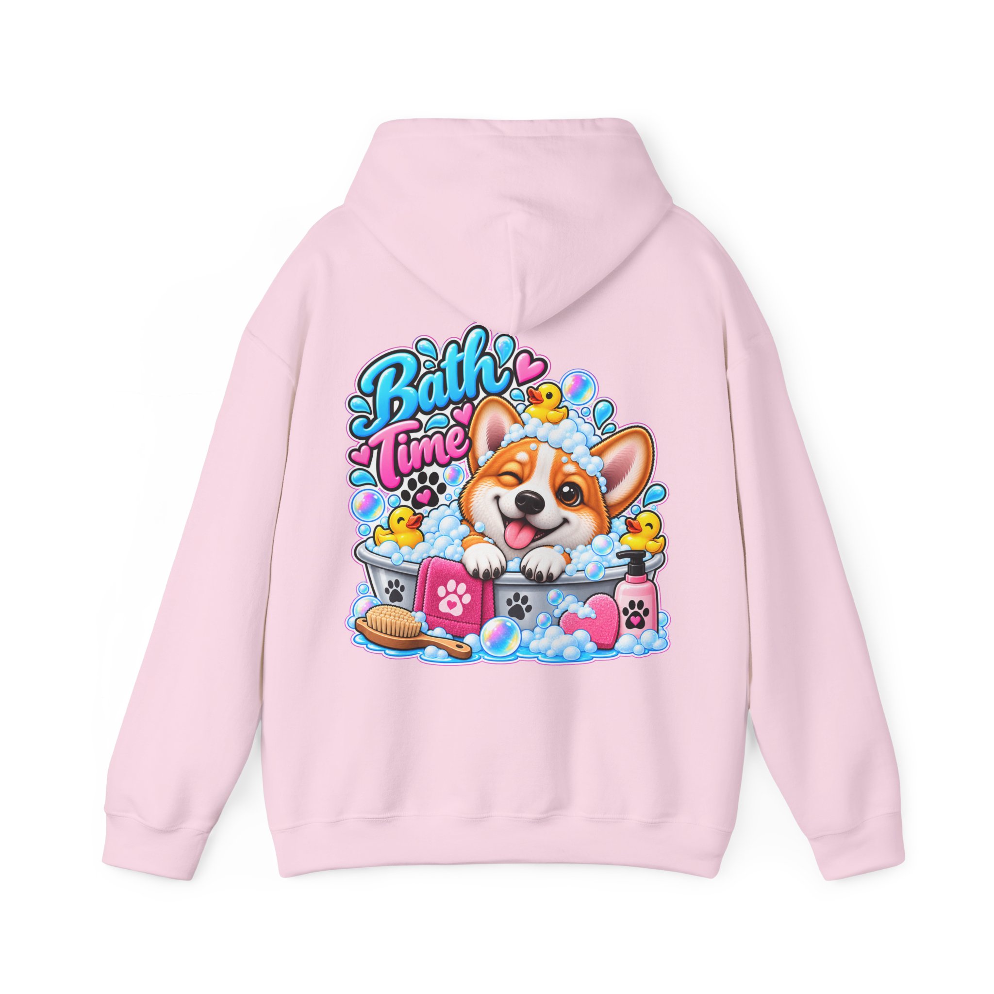 Kuscheliger "Bath Time" Oversize-Hoodie | Snack Mascot Illustration – Bild 9
