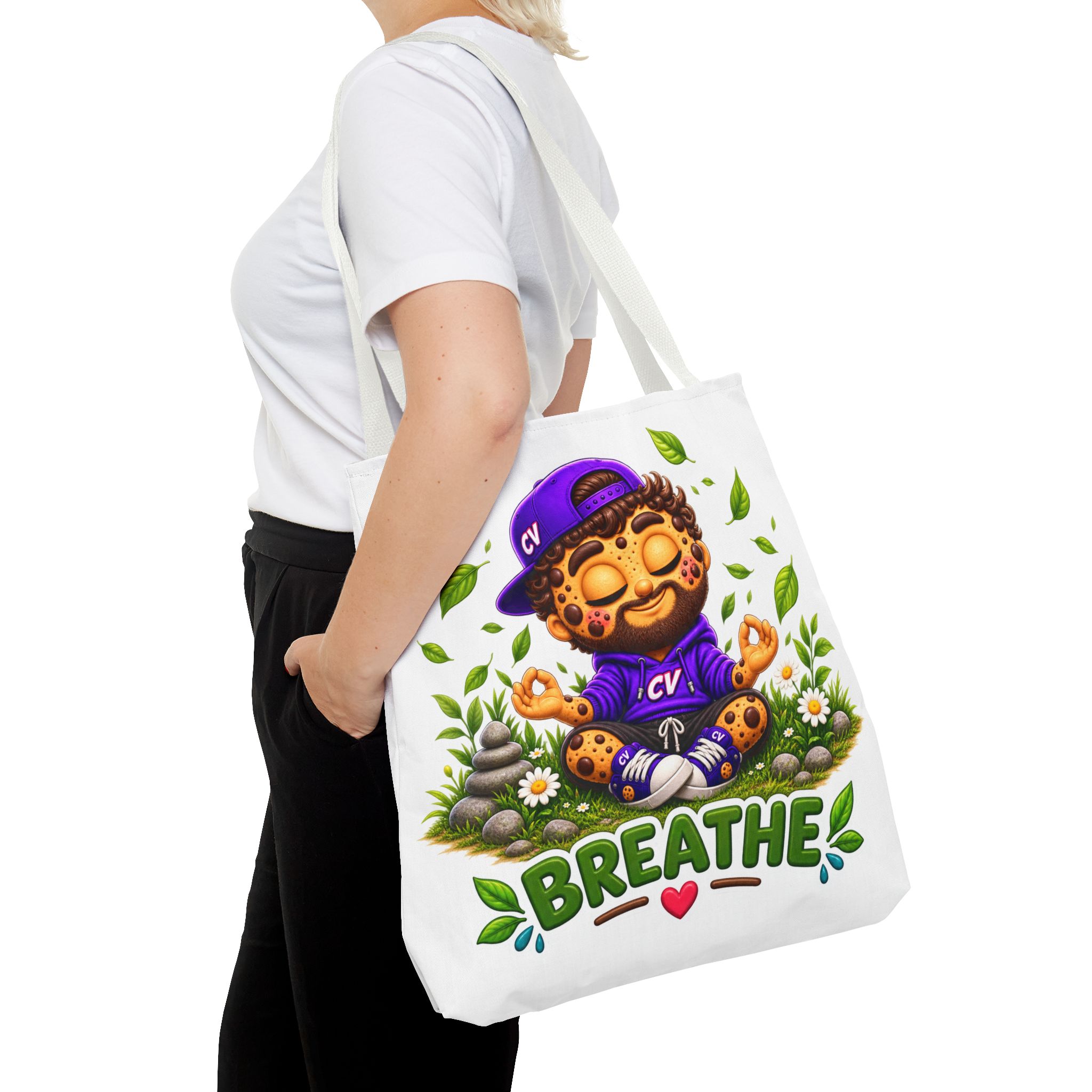 Crunchyverse Cookie Maskottchen-Tragetasche | "Breathe" Character Artwork – Bild 12