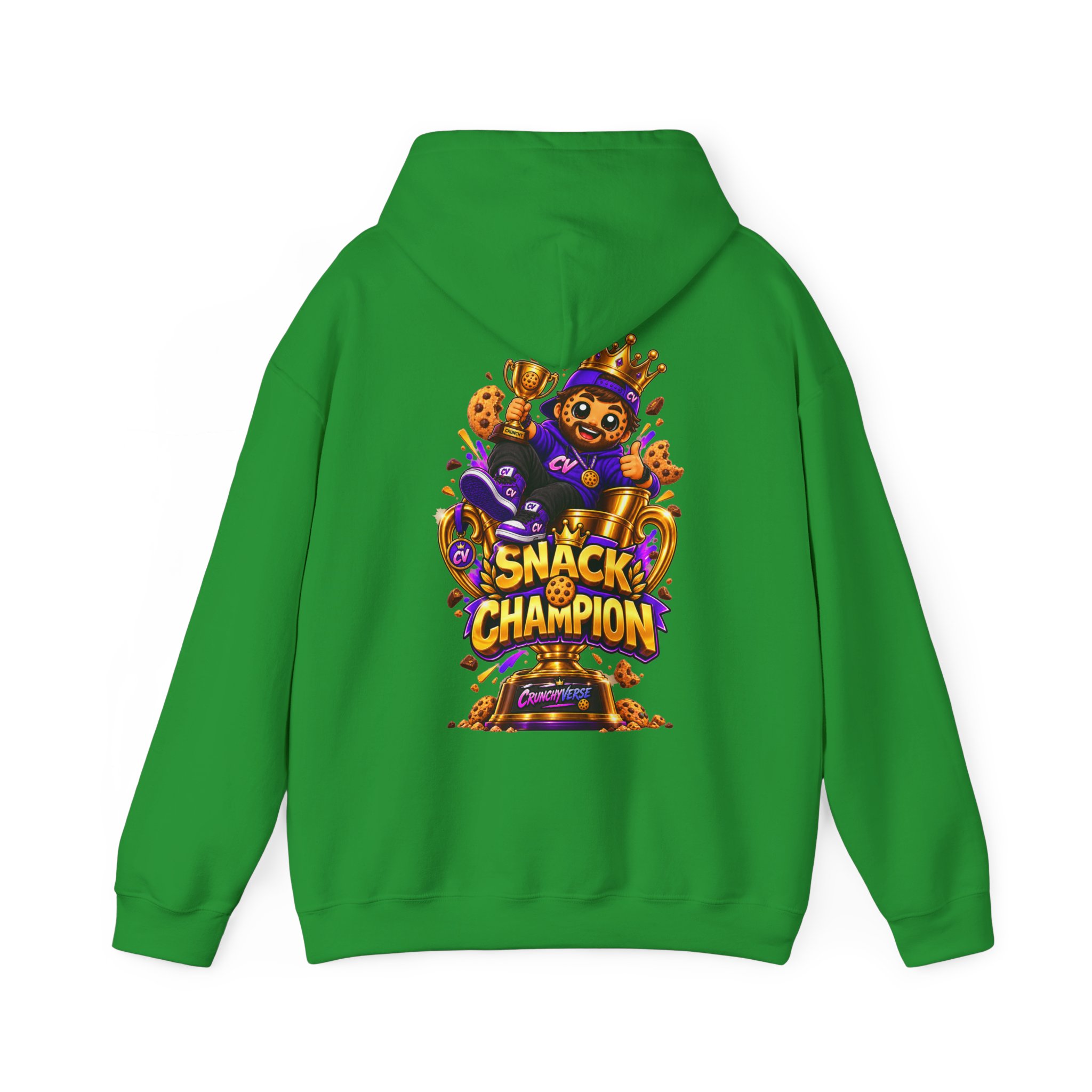 Kuschliger "Snack Champion" Oversize-Hoodie | Snack Mascot Illustration – Bild 8