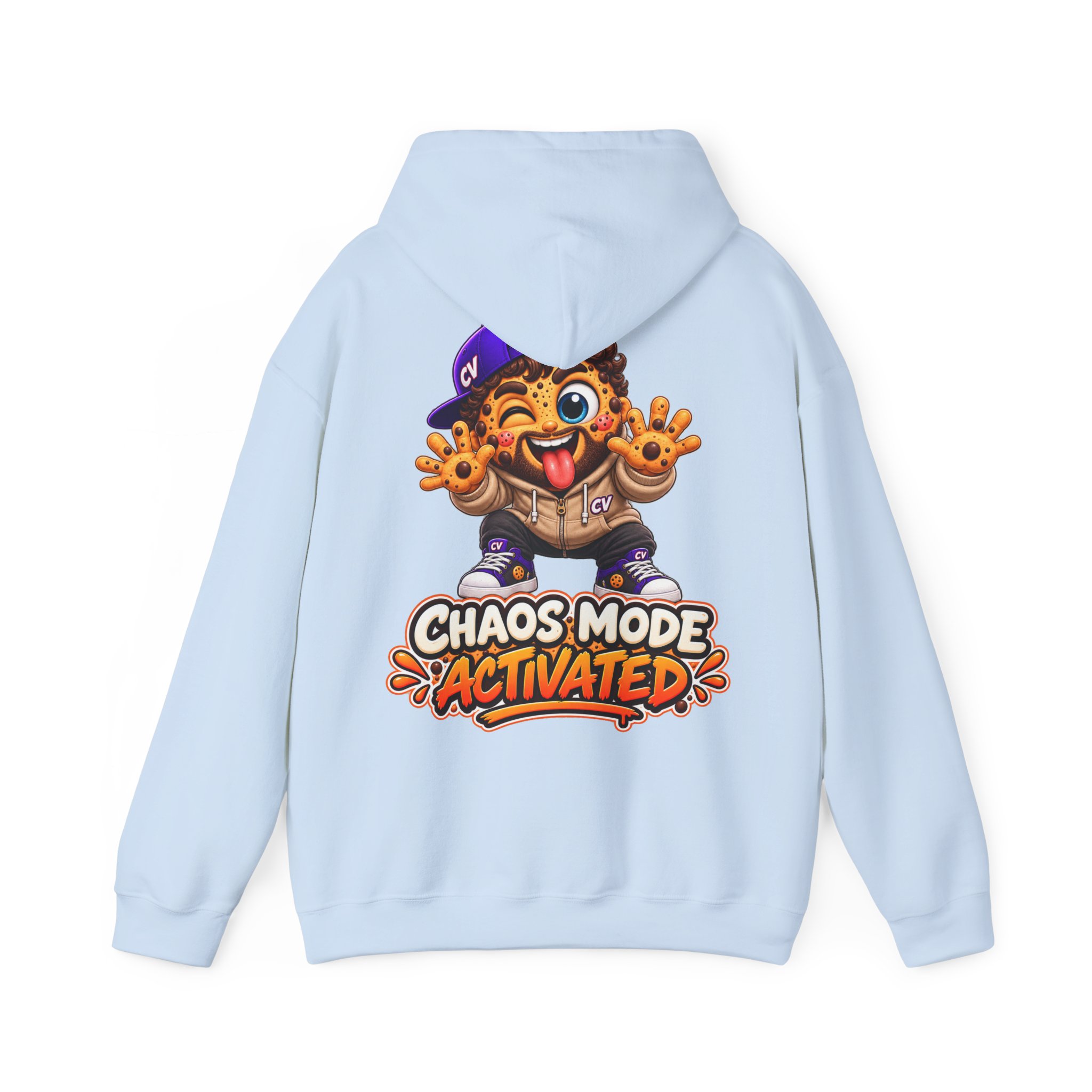Kuschliger "Chaos Mode Activated" Oversize-Hoodie | Snack Mascot Illustration – Bild 18