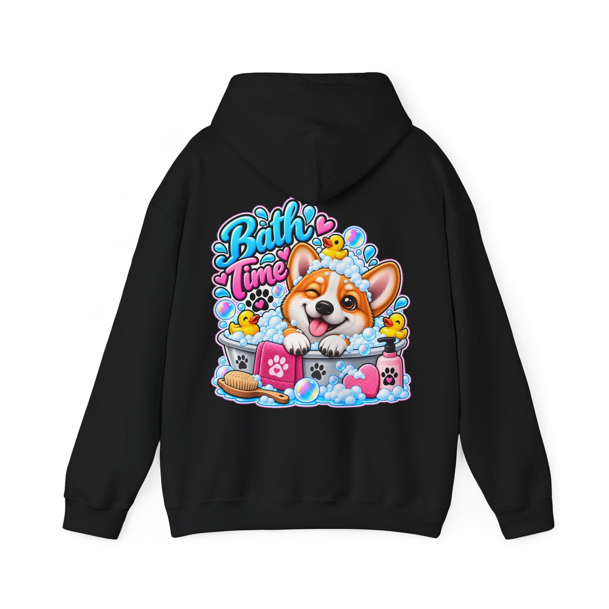 Kuscheliger "Bath Time" Oversize-Hoodie | Snack Mascot Illustration – Bild 11