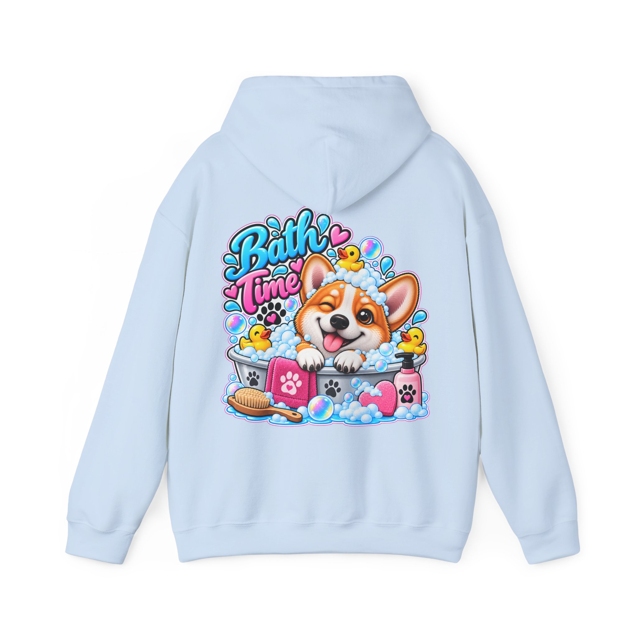 Kuscheliger "Bath Time" Oversize-Hoodie | Snack Mascot Illustration – Bild 18