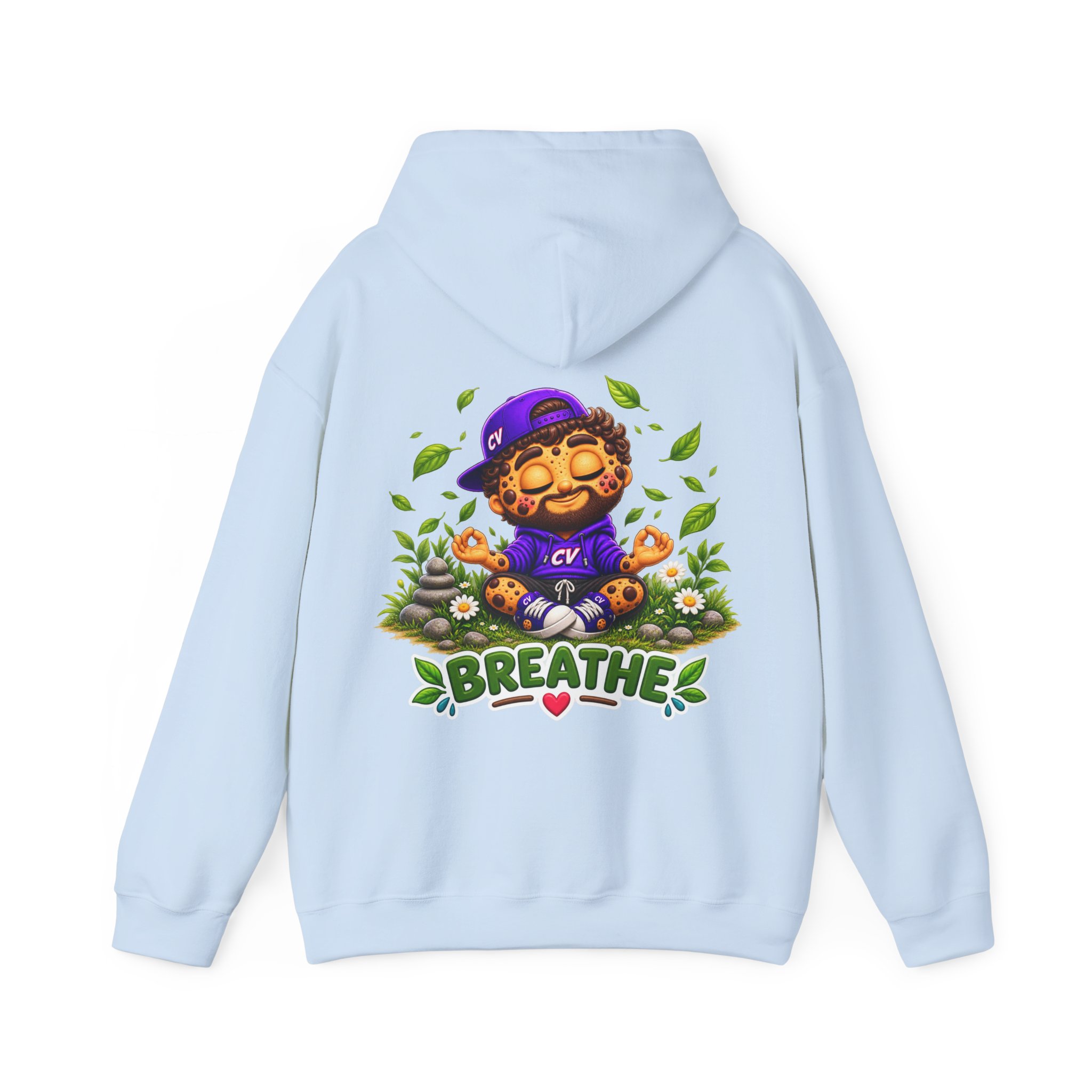 Kuschliger "Breathe" Oversize-Hoodie | Snack Mascot Illustration – Bild 18