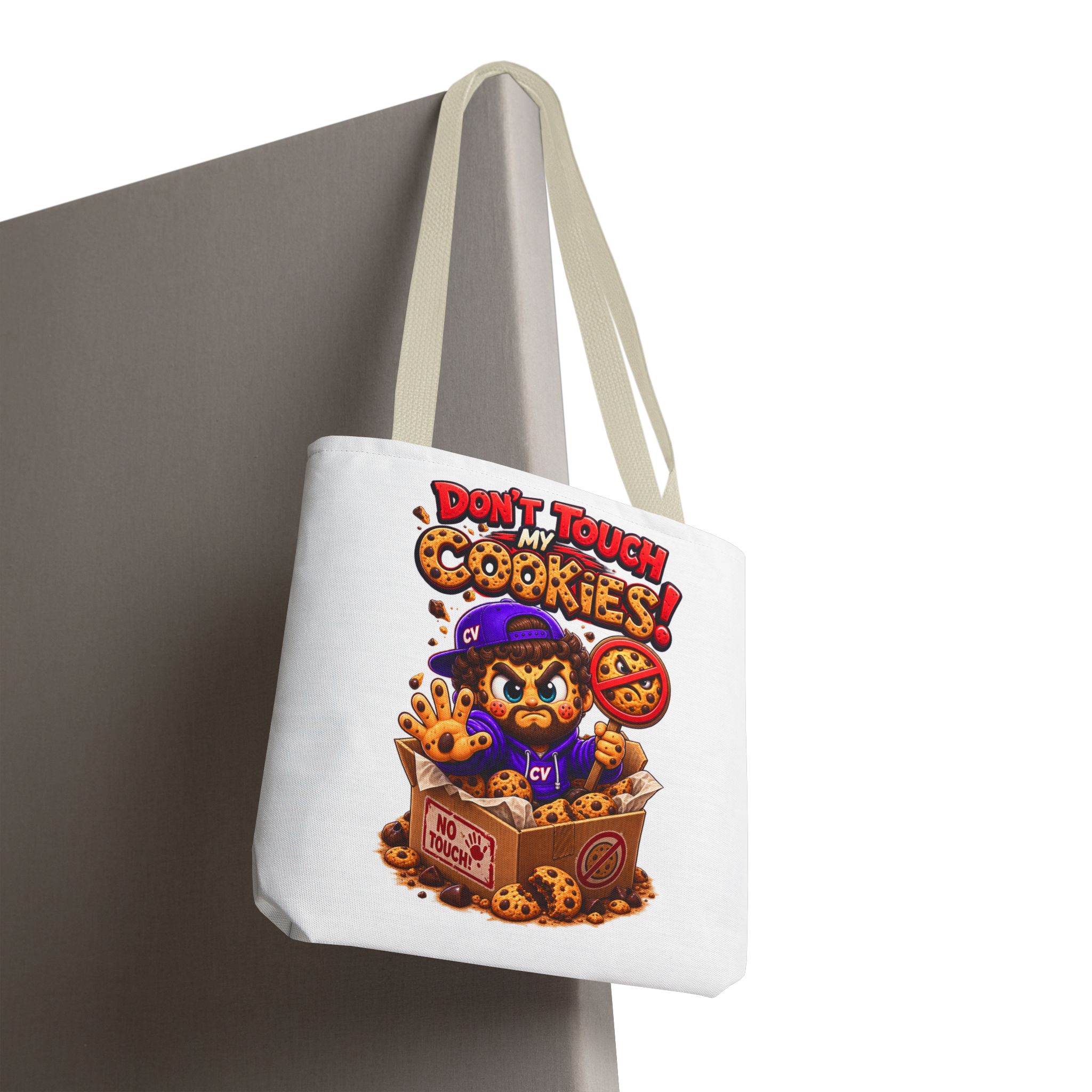 Crunchyverse Cookie Maskottchen-Tragetasche | "Dont Touch my Cookies" Character Artwork – Bild 21