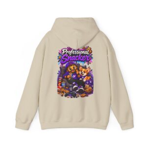 Kuschliger "Professional Snacker" Oversize-Hoodie | Snack Mascot Illustration