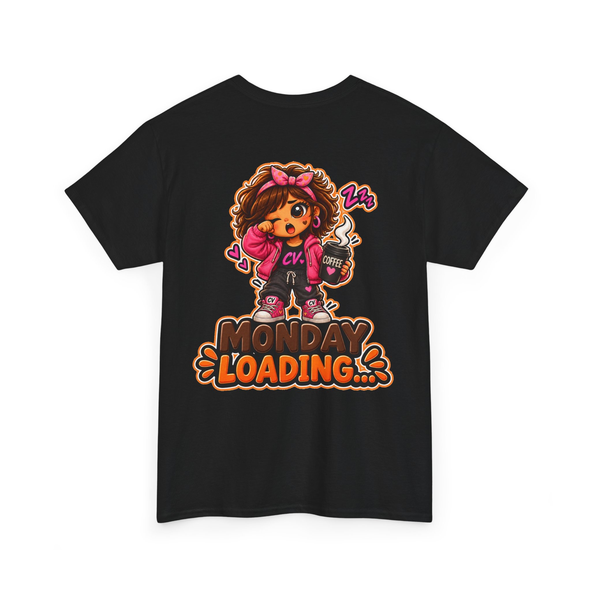 Oversize "Monday Loading...." T-Shirt | Snack Cookie Graphic Tee – Bild 13