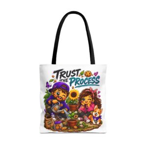 Crunchyverse Cookie Maskottchen-Tragetasche | "Trust The Process" Character Artwork