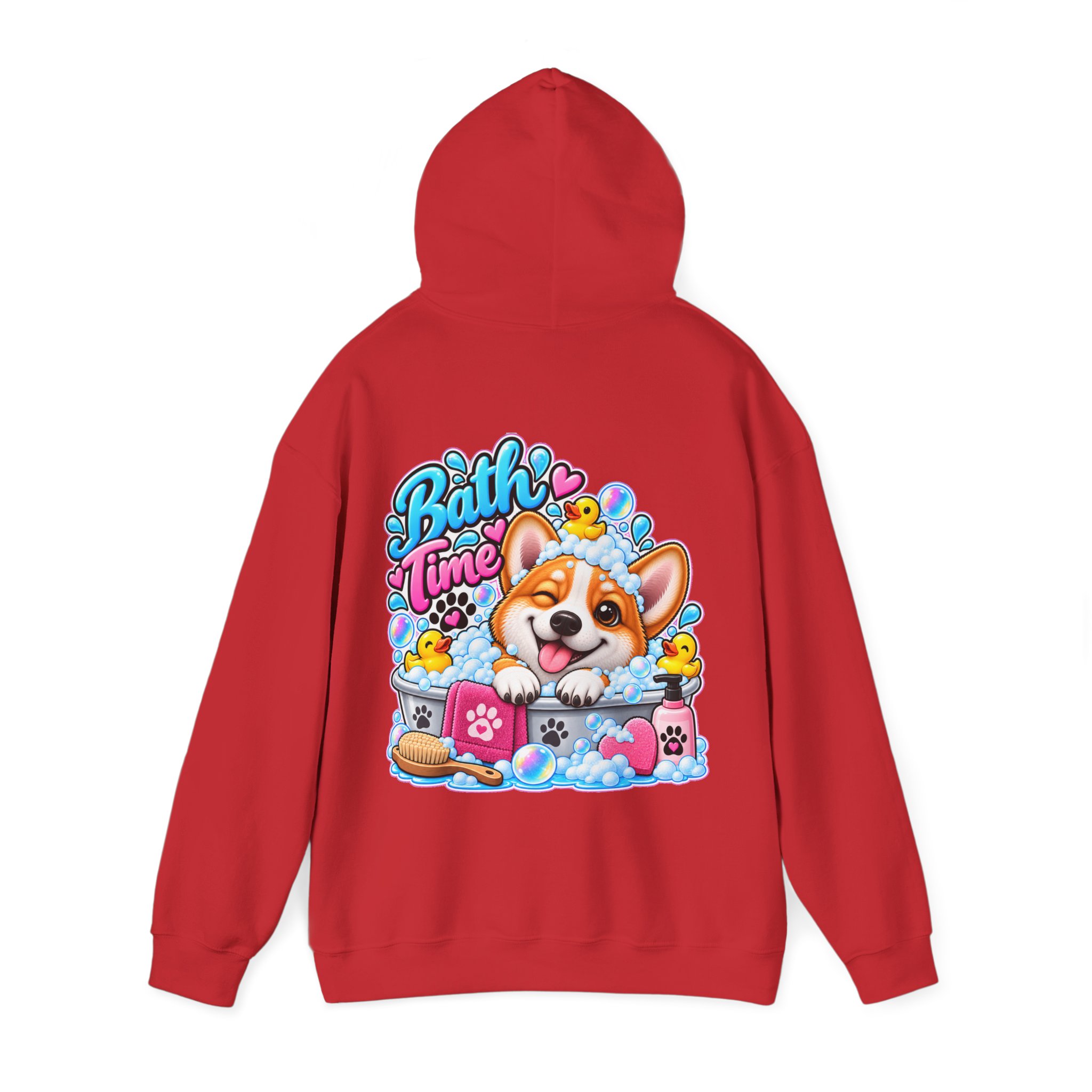 Kuscheliger "Bath Time" Oversize-Hoodie | Snack Mascot Illustration – Bild 23