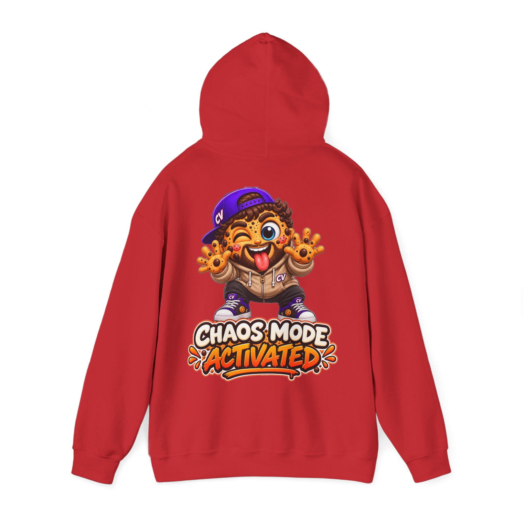 Kuschliger "Chaos Mode Activated" Oversize-Hoodie | Snack Mascot Illustration – Bild 23